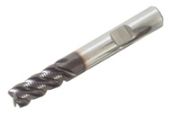 Picture of Tungaloy TECR060B4M-12W06-57 AH725 Dia 6mm SH 0.2362 LOC 0.4724 OAL2.2441 End Mill Carbide TiAlN Single End 45.0° Chamfer TUNG MEISTER