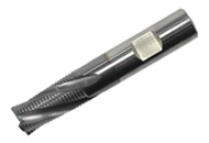 Picture of Tungaloy TECR100T4M-20W10-72 AH725 Dia 10mm SH 0.3937 LOC 0.7874 OAL2.8346 End Mill Carbide TiAlN Single End 45.0° Chamfer TUNG MEISTER