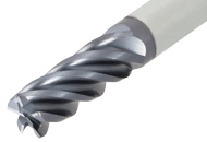 Picture of Tungaloy TEC120E5L-30C12CF-83 AH725 Dia 12mm SH 0.4724 LOC 1.1811 OAL3.2677 End Mill Standard Flute Standard Helix Carbide TiAlN Single End 45.0° Chamfer TUNG MEISTER