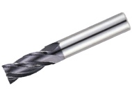 Picture of Tungaloy TEC060H4M-12C06CF-R02-57 AH725 Dia 6mm SH 0.2362 LOC 0.4724 OAL2.2441 End Mill Standard Flute Variable Helix Carbide TiAlN Single End Corner Radius0.0079 0.20mm TUNG MEISTER