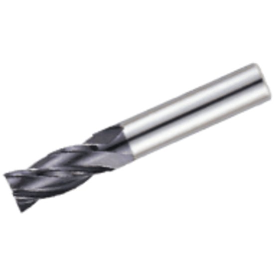Picture of Tungaloy TEC060H5M-13C06CF-R02-57 AH725 Dia 6mm SH 0.2362 LOC 0.5118 OAL2.2441 End Mill Standard Flute Standard Helix Carbide TiAlN Single End Corner Radius0.0079 0.20mm TUNG MEISTER