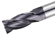 Picture of Tungaloy TEC180A4-32C18-100 AH750 Dia 18mm SH 0.7087 LOC 1.2598 OAL3.9370 End Mill Standard Flute Standard Helix Carbide TiAlN Single End Square Sharp TUNG MEISTER