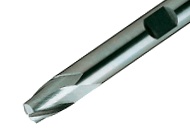 Picture of Tungaloy TEC050A2-06W06-E54 AH725 Dia 5mm SH 0.2362 LOC 0.2362 OAL2.1260 End Mill Standard Flute Standard Helix Carbide TiAlN Single End Square Sharp TUNG MEISTER