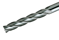 Picture of Tungaloy TEC030A4-30C03-E75 AH725 Dia 3mm SH 0.1181 LOC 1.1811 OAL2.9528 End Mill Standard Flute Standard Helix Carbide TiAlN Single End Square Sharp TUNG MEISTER