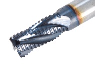 Picture of Tungaloy TERF110A4-25C12-83 AH725 Dia 11mm SH 0.4724 LOC 0.9843 OAL3.2677 End Mill Carbide TiAlN Single End 45.0° Chamfer TUNG MEISTER