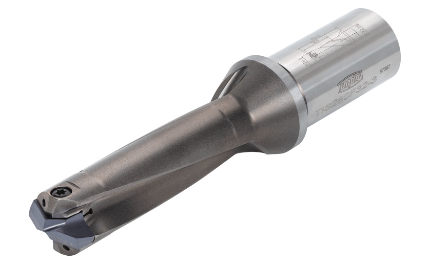 Show details for Tungaloy TISU1181F1250-3 1.181" DrillForceMeister TIS L/D=3 Indexable Head Drill Picture of Tungaloy TISU1181F1250-3 1.181" DrillForceMeister TIS L/D=3 Indexable Head Drill