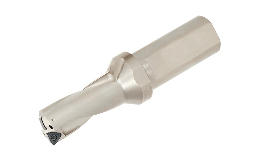 Picture of Tungaloy TDS245F25-2 24.5mm TungSix-Drill Indexable Insert Drills, L/D=2, Flat cotter