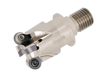 Picture of Tungaloy HRP10R025mm12-02 Milling Cutter Button Cutter 0.984 Cutter Diameter ScrewM12 2.244 OAL 2 Flute