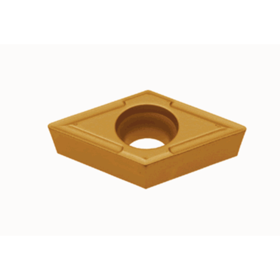 Picture of DCMT32.52-24 T6130 Tungaloy DCMT11T308 24 T6130 55.0° Positive Carbide 0.0310 0.79mm Radius Roughing, Semi Finishing