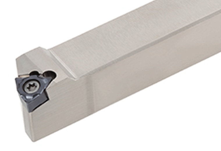 Picture of Tungaloy JSWL2XL082 Swiss Stick Tool Trigon Insert Posi,L style, 95deg Approach , Steel Square 0.500 Shank