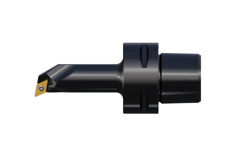 Picture of Tungaloy C3SDXXR13080-07 Quick Change Boring Bar 55.0° Insert ISO 26623 1 (TungCap) , Posi,X style, 100deg Approach , Steel PSC "Capto Type" 1.181 Shank