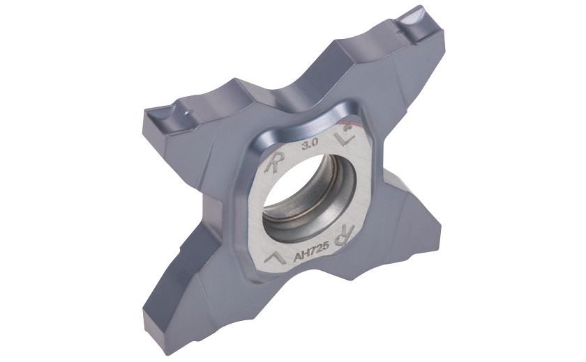 Picture of TCL27-150-015 AH725 Tungaloy 6717073 Grooving, Cut Off Insert 0.0590 1.50mm Wide 0.0059 0.15mm Radius