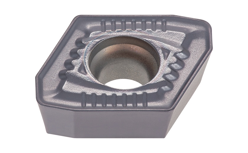 Picture of Tungaloy XPMT07H308R-DJ AH6030 TungDrill Insert with pressed DJ chipbreaker for general purpose