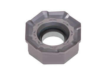 Picture of Tungaloy OWMT0807AAER-ML AH3135 Milling Insert Octagonal AlTiN Carbide 0.031 Corner Radius