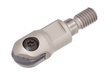 Picture of Tungaloy HBFM10M06 Milling Cutter 0.394 Cutter Diameter ScrewM06 1.358 OAL 1 Flute