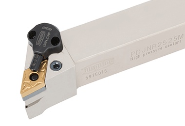 Picture of Tungaloy PDJNR2525M15-CHP Stick Tool 55.0° Insert Neg,J style, 93deg Approach , Steel Square 0.984 Shank