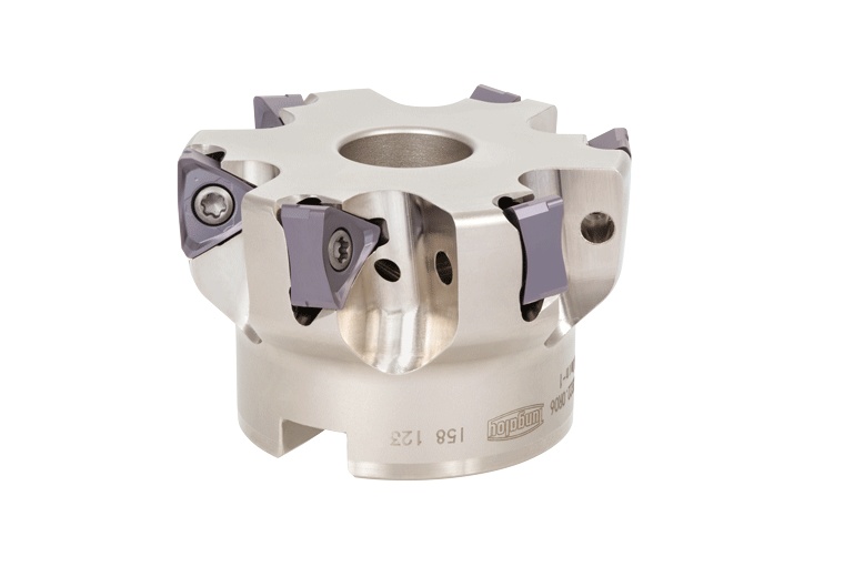 Picture of Tungaloy TPTN12J100B31.7R07 Milling Cutter 90.0° 3.937 Cutter Diameter Shell1.2500 7 Flute