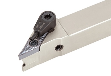 Picture of Tungaloy JSVJ2BR082-CHP Swiss Stick Tool 35.0° Insert Posi,J style, 93deg Approach , Steel Square 0.500 Shank