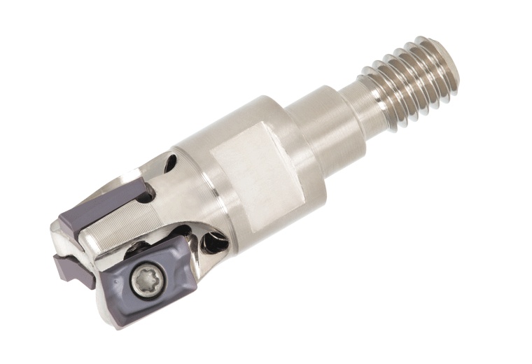 Picture of Tungaloy HPAV06M016M08R04 Milling Cutter 90.0° 0.630 Cutter Diameter ScrewM08 1.653 OAL 4 Flute