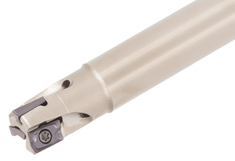 Picture of Tungaloy EPAV06U0.62C0.62R04 Milling Cutter 90.0° 0.625 Cutter Diameter Cylindrical0.6250 3.500 OAL 4 Flute