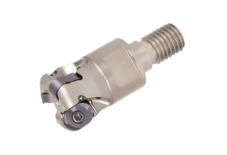 Picture of Tungaloy HXLN04M020M10R02 Milling Cutter 0.787 Cutter Diameter ScrewM10 1.929 OAL 2 Flute