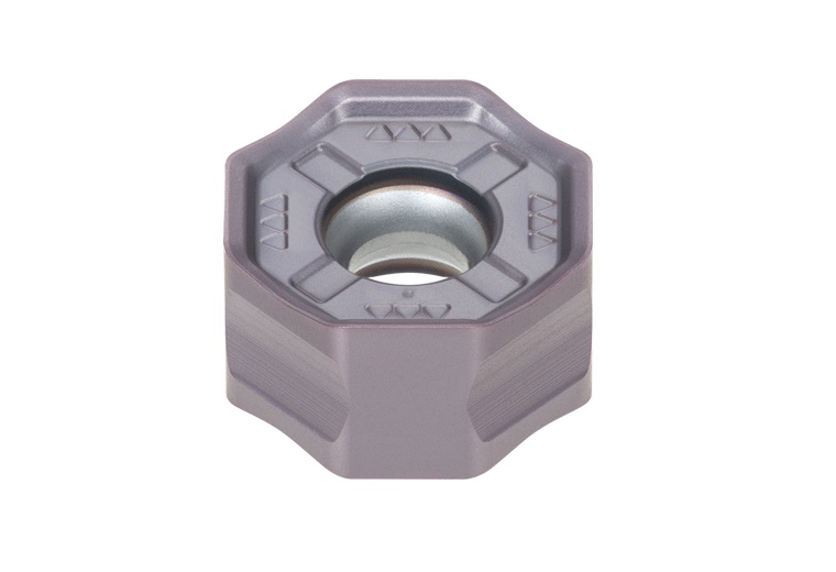 Picture of Tungaloy ONGU0507ANEN-W AH3135 Milling Insert Octagonal AlTiN Carbide 0.063 Corner Radius