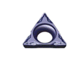 Picture of TPGT5.520 F JS SH725 Tungaloy TPGT070101 F JS SH725 Triangle Positive Carbide 0.0040 0.10mm Radius Finishing
