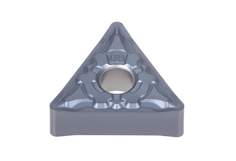 Picture of TNMG332 HRF AH8005 Tungaloy TNMG160408 HRF AH8005 Triangle Negative Carbide 0.0310 0.79mm Radius Roughing, Semi Finishing
