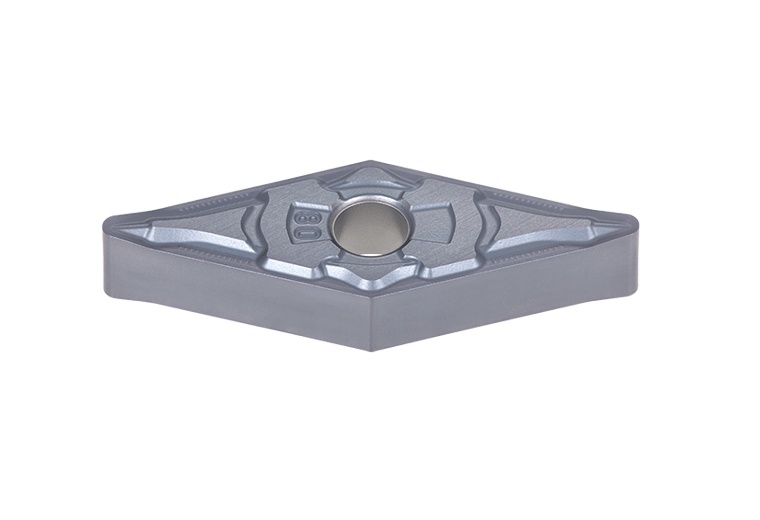 Picture of VNMG332 HRF AH8015 Tungaloy VNMG160408 HRF AH8015 35.0° Negative Carbide 0.0310 0.79mm Radius Roughing, Semi Finishing