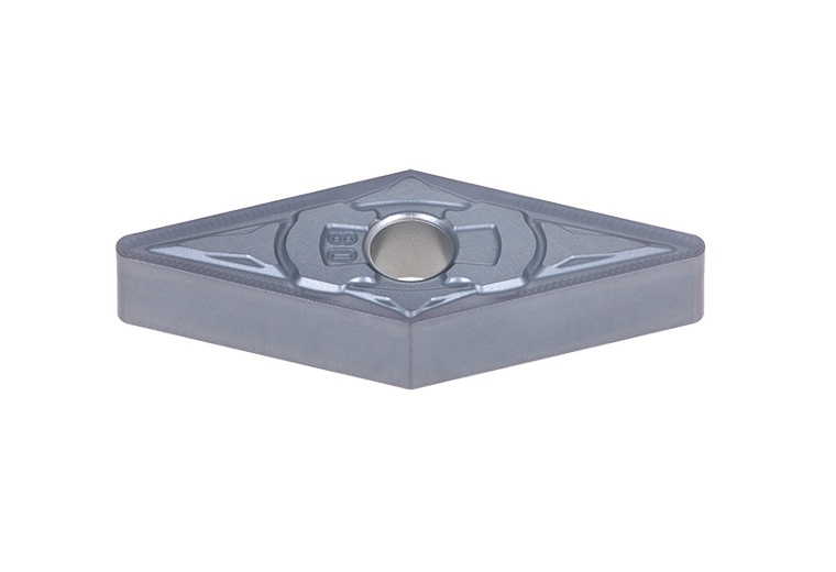 Picture of VNMG332 HRM AH8005 Tungaloy VNMG160408 HRM AH8005 35.0° Negative Carbide 0.0310 0.79mm Radius Roughing, Semi Finishing