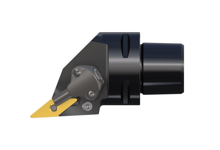 Picture of Tungaloy C4PVJNR27060-16-CHP Quick Change Stick Tool 35.0° Insert EcoTurn ToolHolders , ISO 26623 1 (TungCap) , Neg,J style, 93deg Approach , Steel PSC "Capto Type" 1.574 Shank