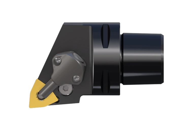 Picture of Tungaloy C6PWLNR45065-08-CHP Quick Change Stick Tool Trigon Insert EcoTurn ToolHolders , ISO 26623 1 (TungCap) , Neg,L style, 95deg Approach , Steel PSC "Capto Type" 2.362 Shank