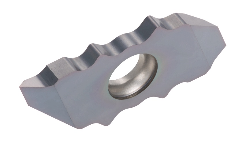 Picture of Tungaloy JXTG12FL-60B-000 SH725 On Edge Groove Threading,Threading Insert Full Profile TiAlN 0.20mm - 0.40mm 60.0°