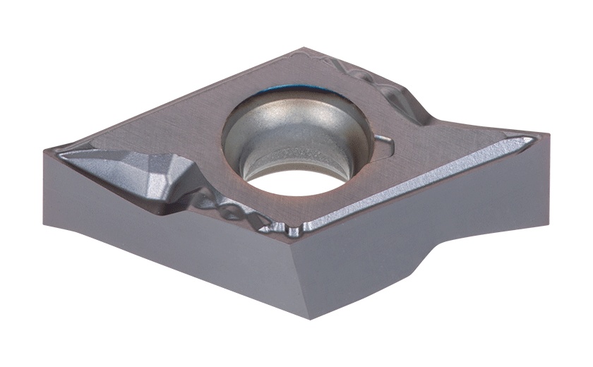 Picture of DXGU221 MFR JS SH725 Tungaloy DXGU070304 MFR JS SH725 55.0° Negative Carbide 0.0160 0.41mm Radius Finishing