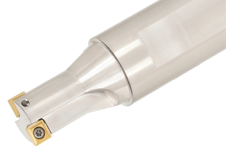 Picture of Tungaloy TCB250F25 Milling Cutter 90.0°, Counter Bore 0.984 Cutter Diameter Weldon 0.9843 2.042 OAL 2 Flute