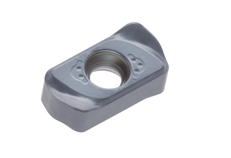 Picture of Tungaloy LNGU0303ZER-MH AH8015 Milling Insert Bar Bell AlTiN Carbide 0.047 Corner Radius