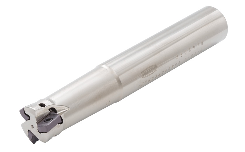 Picture of Tungaloy EXN03R016M16.0-02L-C Milling Cutter 0.630 Cutter Diameter Cylindrical0.6299 5.905 OAL 2 Flute