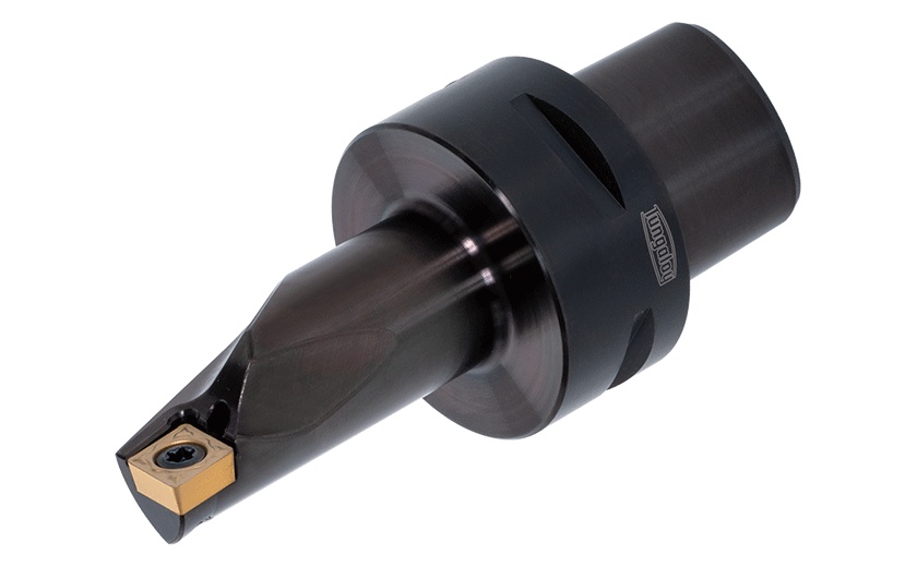 Picture of Tungaloy C3SCLCR11070-09 Quick Change Boring Bar 80.0° Insert ISO 26623 1 (TungCap) , Posi,L style, 95deg Approach , Steel PSC "Capto Type" 1.181 Shank