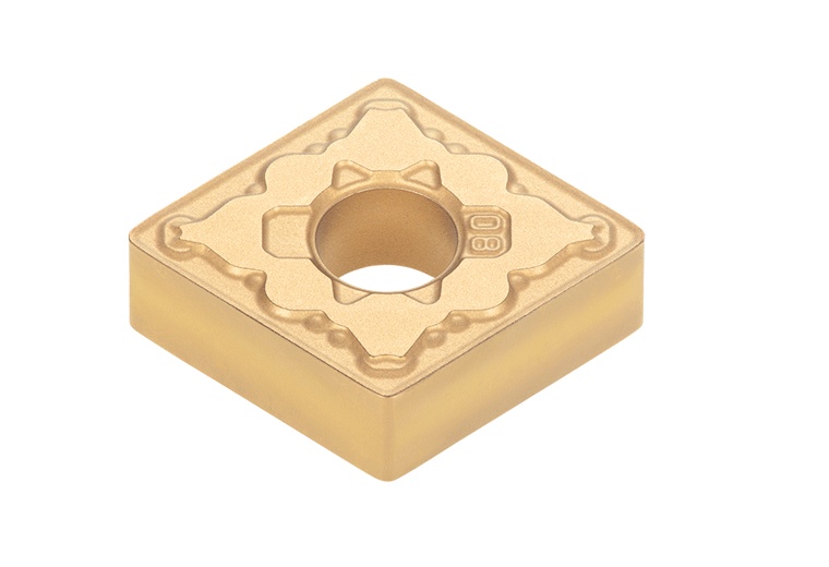 Picture of CNMG432 FW T9215 Tungaloy CNMG120408 FW T9215 80.0° Negative Carbide 0.0310 0.79mm Radius Roughing, Semi Finishing