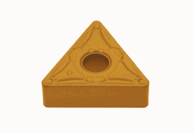 Picture of TNMG333 AS T9215 Tungaloy TNMG160412 AS T9215 Triangle Negative Carbide 0.0470 1.19mm Radius Roughing