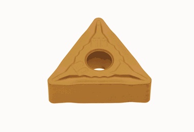 Picture of TNMG333 NM T9215 Tungaloy TNMG160412 NM T9215 Triangle Negative Carbide 0.0470 1.19mm Radius Roughing