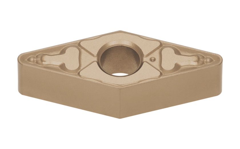 Picture of VNMG2.331E TM T9215 Tungaloy VNMG120404E TM T9215 35.0° Negative Carbide 0.0160 0.41mm Radius Finishing