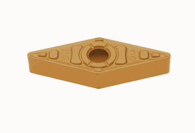 Picture of VNMG332 DM T9215 Tungaloy VNMG160408 DM T9215 35.0° Negative Carbide 0.0310 0.79mm Radius Roughing, Semi Finishing