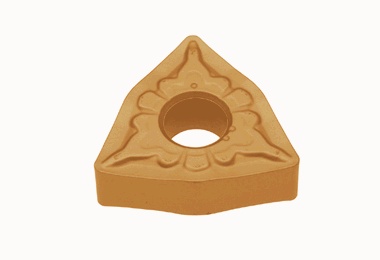 Picture of WNMG432 TS AT9530 Tungaloy WNMG080408 TS AT9530 Trigon Negative Carbide 0.0310 0.79mm Radius Roughing, Semi Finishing