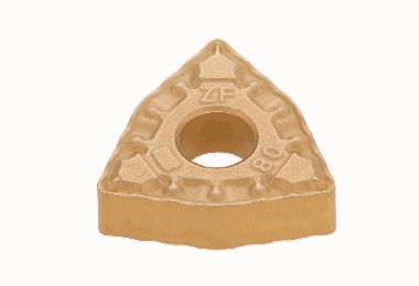 Picture of WNMG432 ZF AT9530 Tungaloy WNMG080408 ZF AT9530 Trigon Negative Carbide 0.0310 0.79mm Radius Roughing, Semi Finishing