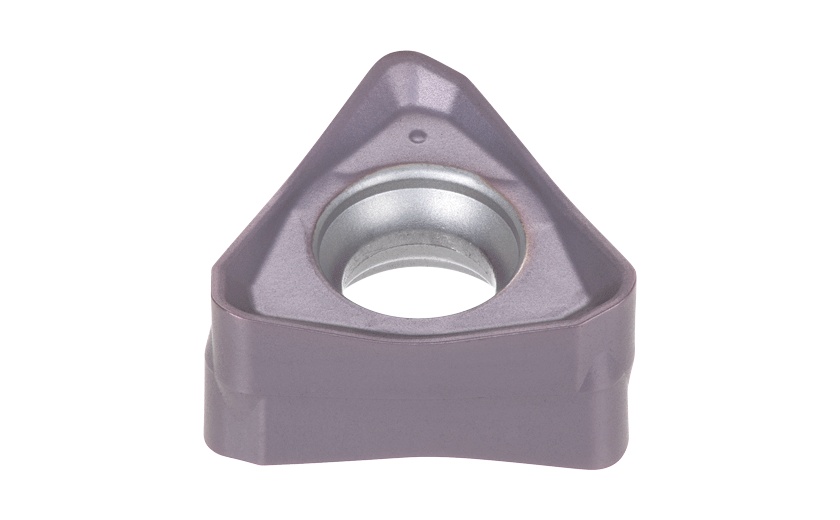 Picture of Tungaloy TNMU070308PER-MJ AH3135 Milling Insert Triangle AlTiN Carbide 0.315 Corner Radius