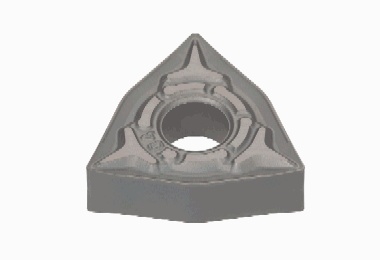 Picture of WNMG431 TQ T9215 Tungaloy WNMG080404 TQ T9215 Trigon Negative Carbide 0.0160 0.41mm Radius Finishing
