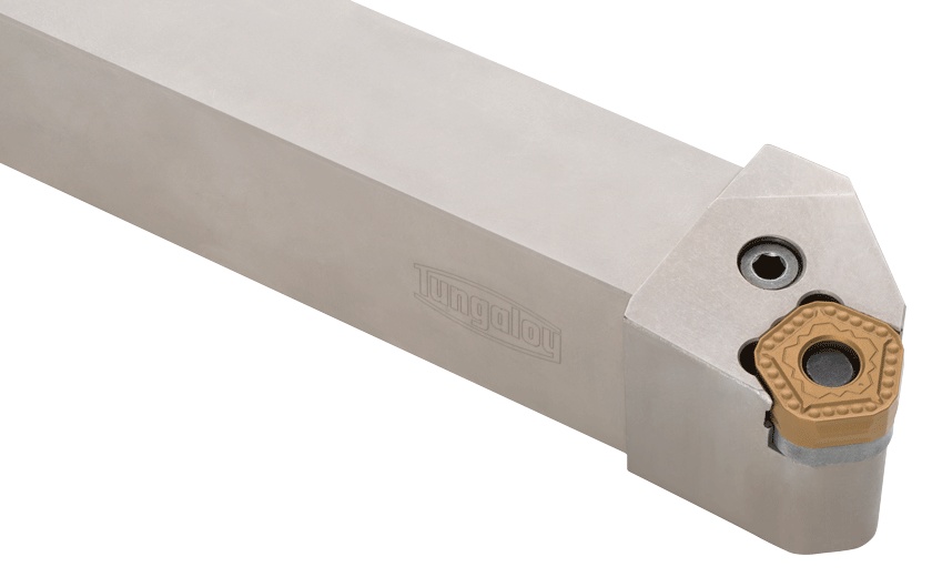 Picture of Tungaloy PPXOL3232P13-HD Stick Tool PENTAgon Insert Neg,X style, 48.5deg Approach , Steel Square 1.259 Shank