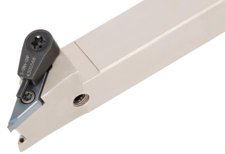 Picture of Tungaloy JSVJ2XR087X-CHP Swiss Stick Tool 35.0° Insert Posi,J style, 93deg Approach , Steel Square 0.500 Shank