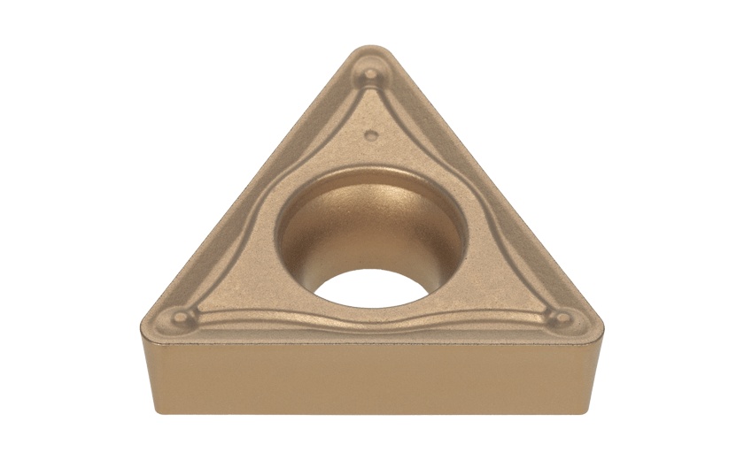 Picture of TCMT21.51 TSF T9215 Tungaloy TCMT110204 TSF T9215 Triangle Positive Carbide 0.0940 2.39mm Radius Roughing